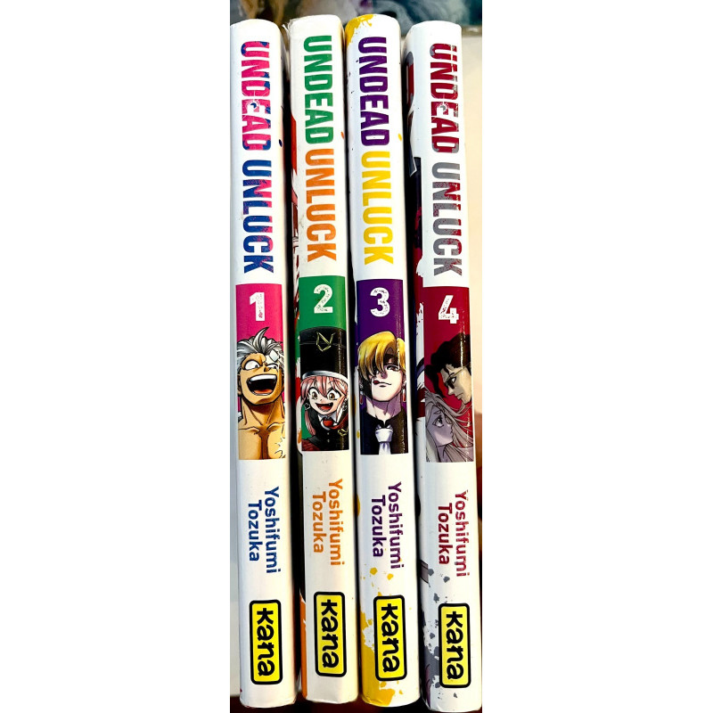Manga Undead unluck volume 3