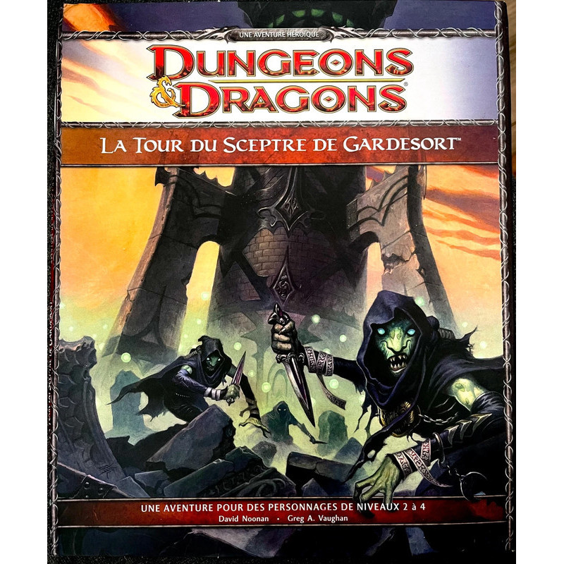 Aventure La tour du sceptre de gardesort Dungeons & dragons 4 eme edition