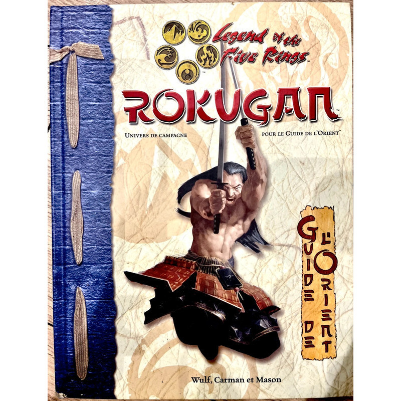 Jeu de roles guide de l'orient Rokugan