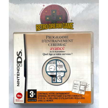 Programme d'entrainement cerebral avance du dr kawashima pour DS