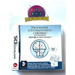Programme d'entrainement cerebral du dr kawashima pour DS