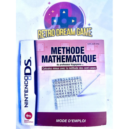 Notice Methode mathematique pour DS