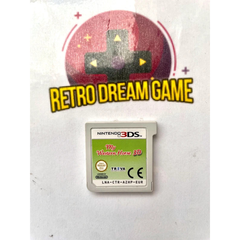 Mon cheval western 3D sur 3DS Mon cheval western 3D sur 3DS