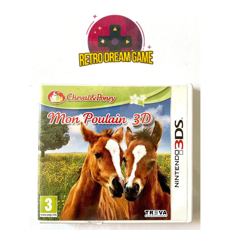 Mon poulain 3D sur 3DS Mon poulain 3D sur 3DS