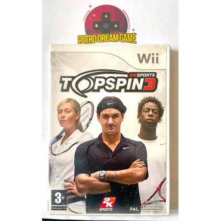 Top spin 3 sur Wii