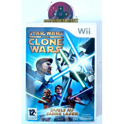Starwars the clone wars duel au sabre laser pour WII