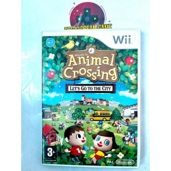 Animal crossing let's go to the city pour WII