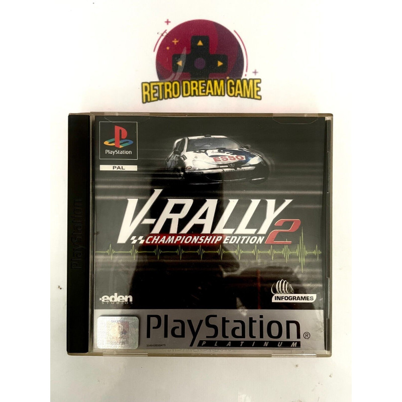 V-rally 2 Platinum pour 1Playstation V-rally 2 Platinum pour 1Playstation