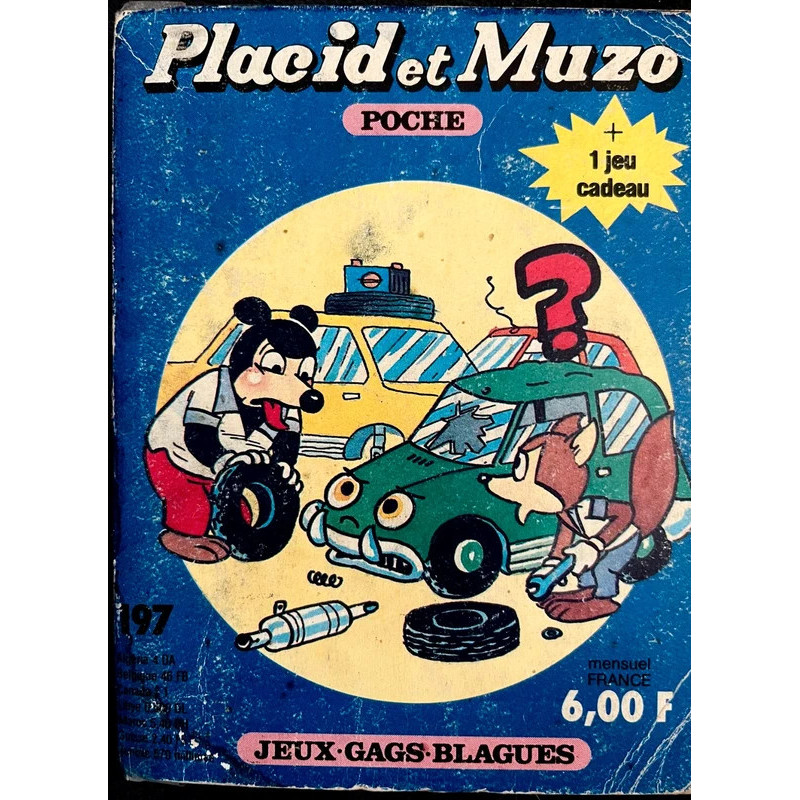 Lot de 2 placid et muzo poche 197 et 277