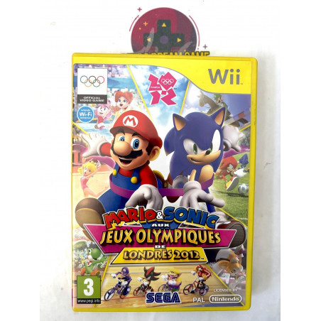 Mario et sonic aux JO de Londres 2012 pour WII