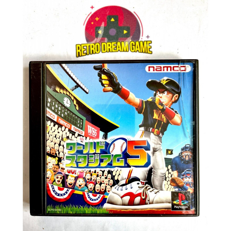 World stadium 5 pour Playstation version japonaise World stadium 5 pour Playstation version japonaise