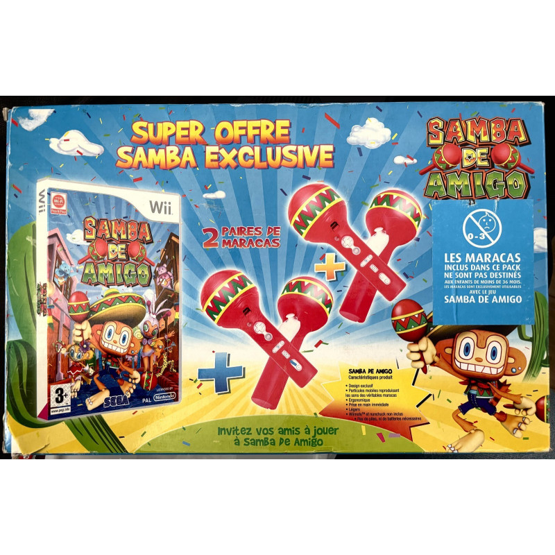 Samba de amigo pour Wii