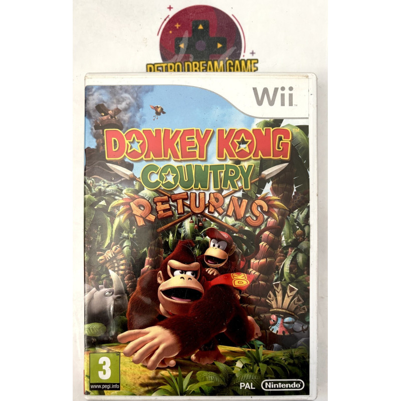 Donkey kong country returns  pour WII