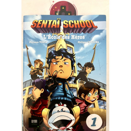copy of Sentai school volume 6 collector dedicace