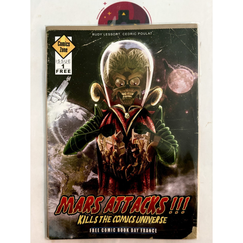 Mars attacks kills the comic universe Free comics book day