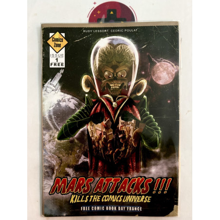 Mars attacks kills the comic universe Free comics book day
