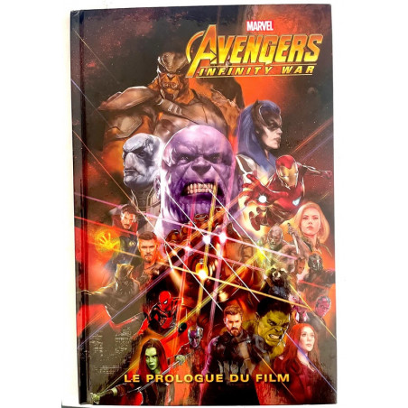 Comic Avengers infinity war le prologue du film
