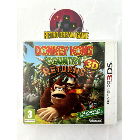 Donkey kong country returns 3D pour 3DS