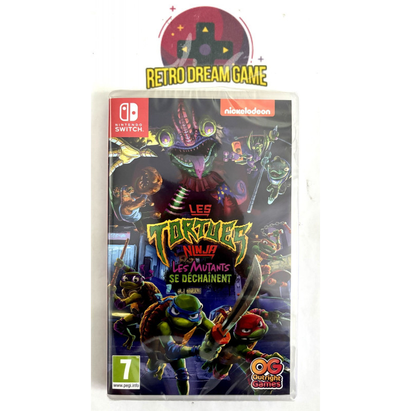 Les tortues ninja: les mutants se dechaine pour switch Neuf