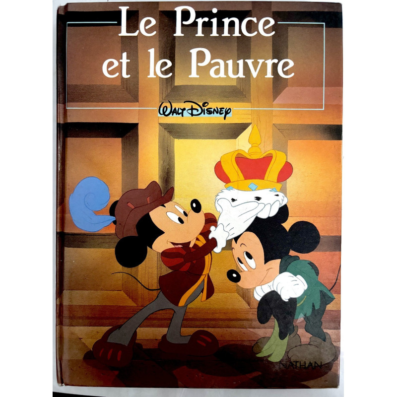 Livre Le prince et le pauvre de Disney