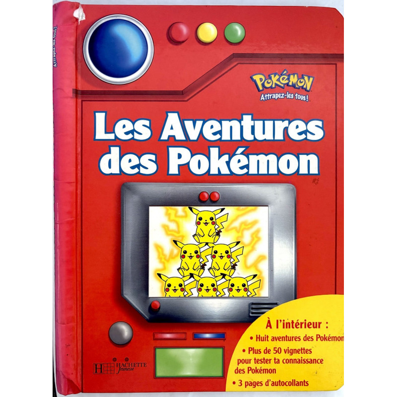 Livre les aventures des pokemon
