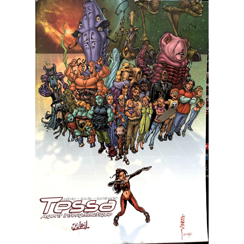 Coffret BD Tessa + vol 1 et 4