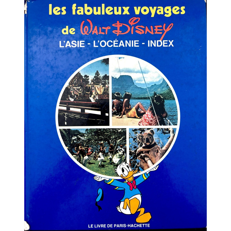 Livre les fabuleux voyages de Walt Disney