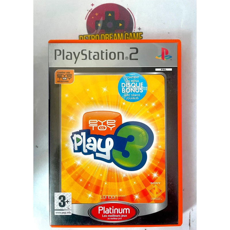 Eye toy play 3 pour PS2