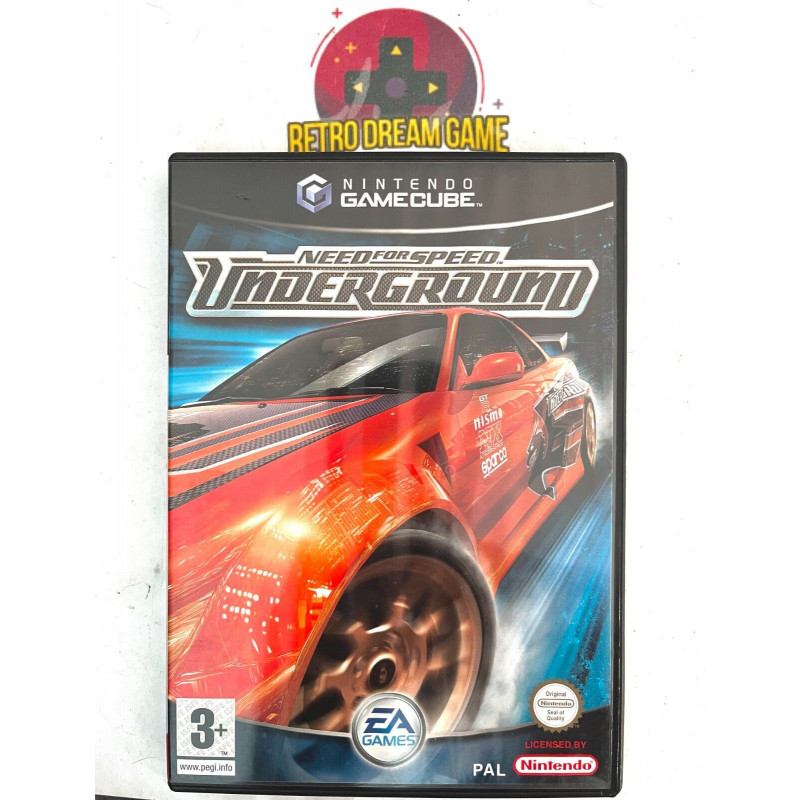 Need for speed underground pour Gamecube Need for speed underground pour Gamecube