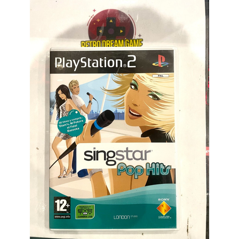 Singstar pop hits pour Playstation 2