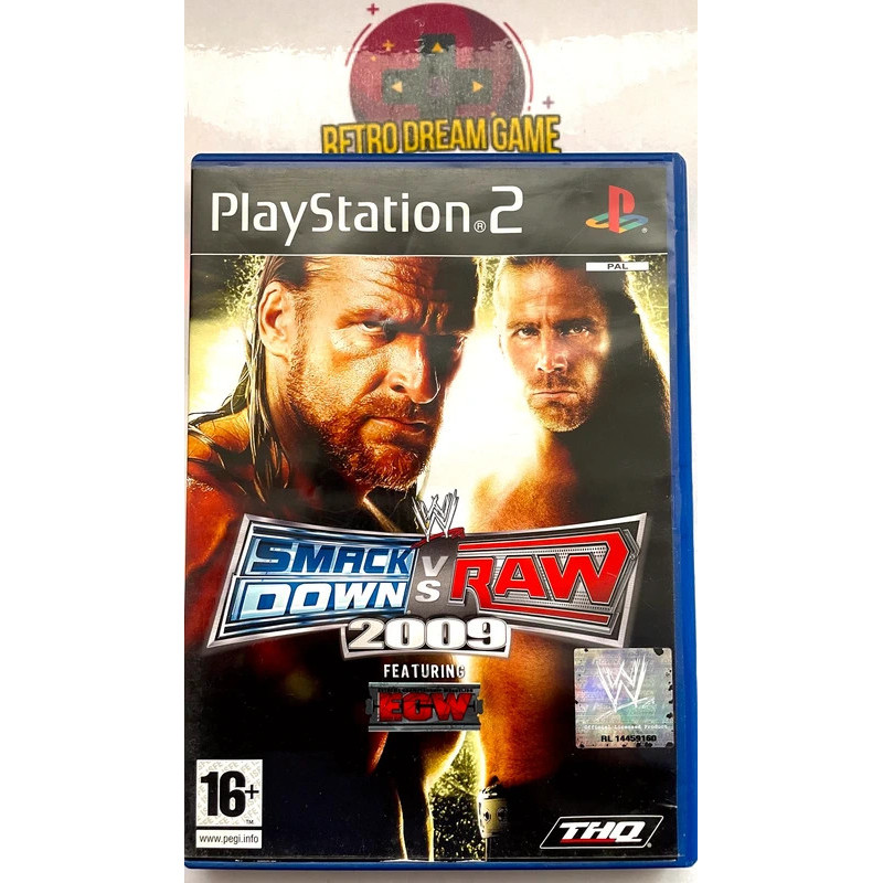 copy of WWE Smackdown vs raw 2008 sur PS2