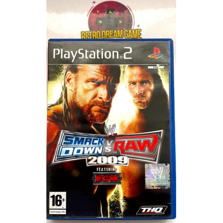copy of WWE Smackdown vs raw 2008 sur PS2