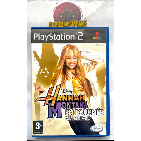 Hanna montana en tournee mondiale pour PS2