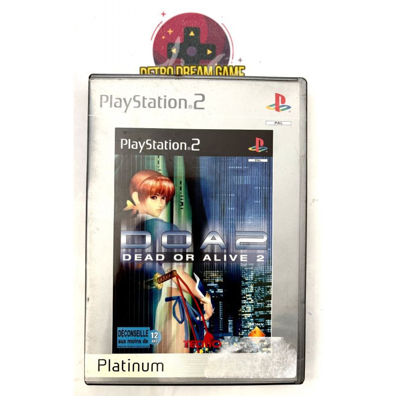 Dead or alive 2 platinum pour PS2