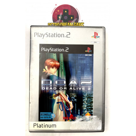 Dead or alive 2 platinum pour PS2