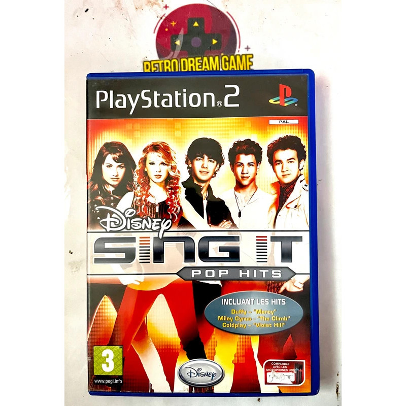 copy of Disney sing it pour PS2