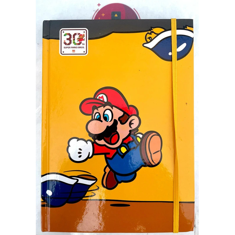 Cahier vierge pour les 30 ans de Mario
