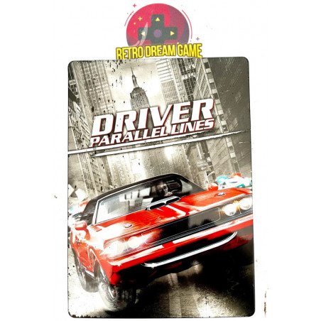 Driver paralel lines collector steelbook pour PS2