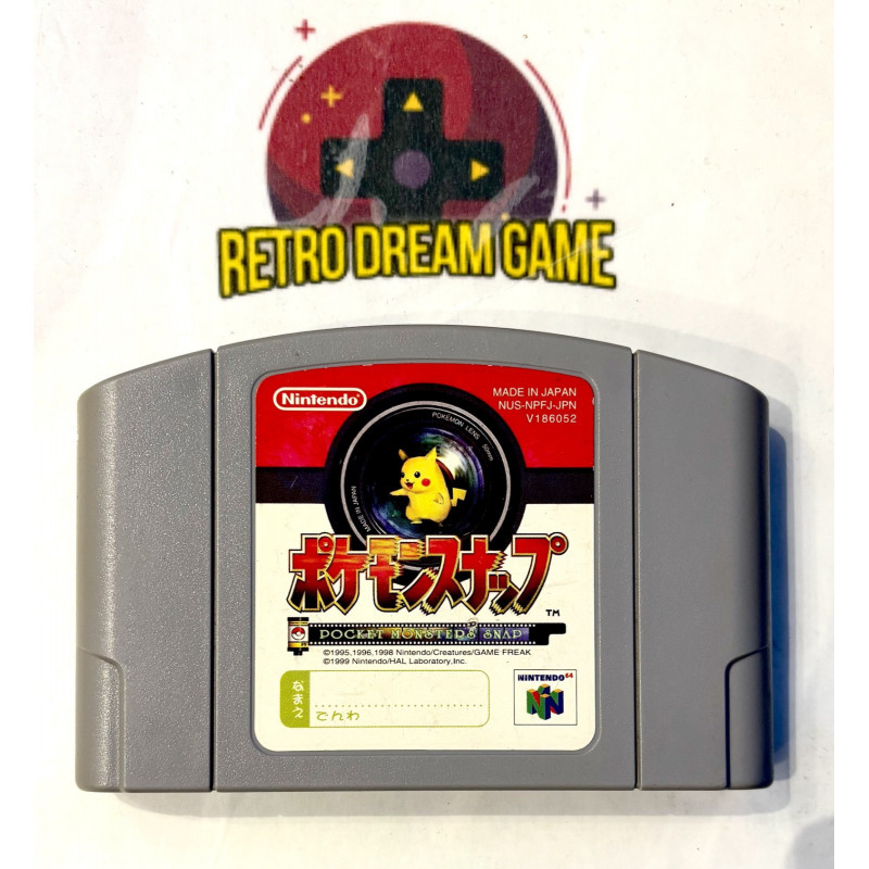 Pokemon snap version japonaise pour Nintendo 64