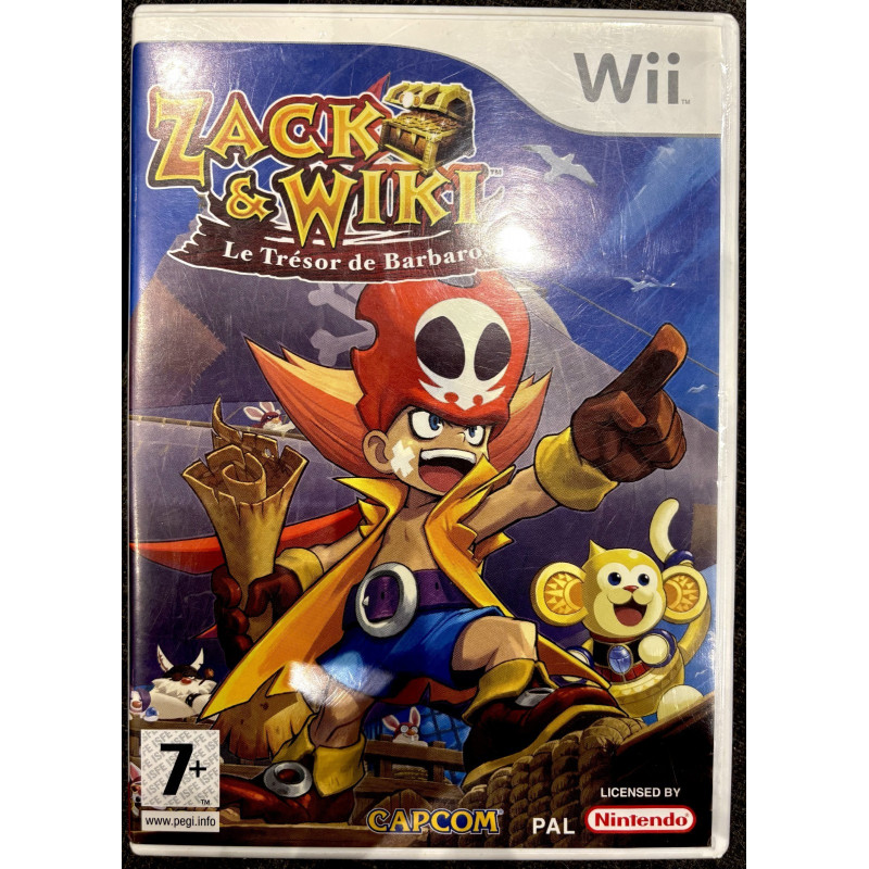 Zack et wicky et le tresor de Barbaros pour  Wii