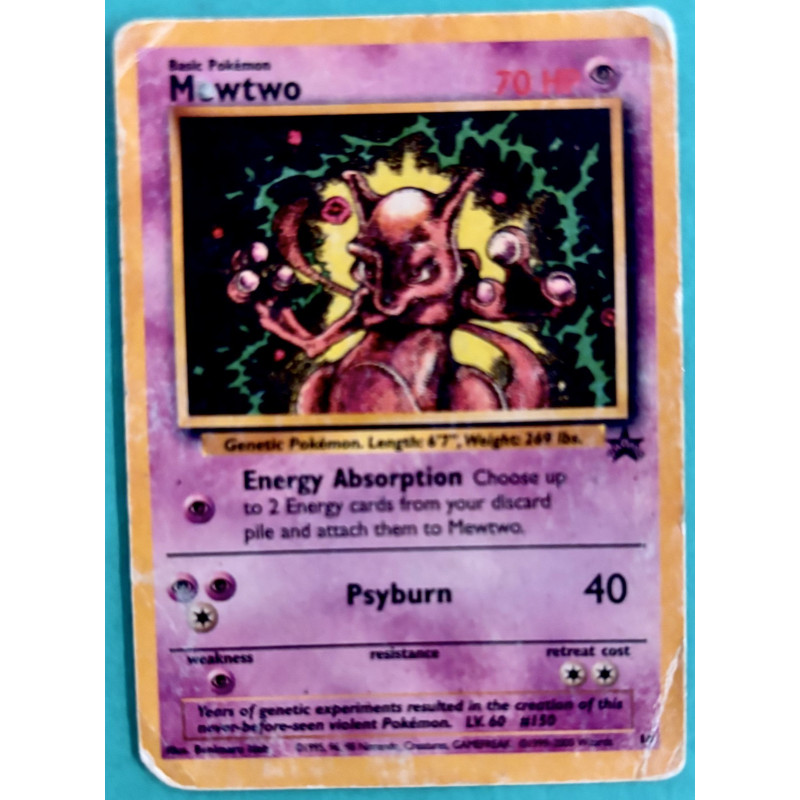 Nintendo Pokémon JCC Mewtwo (Blackstar 14)