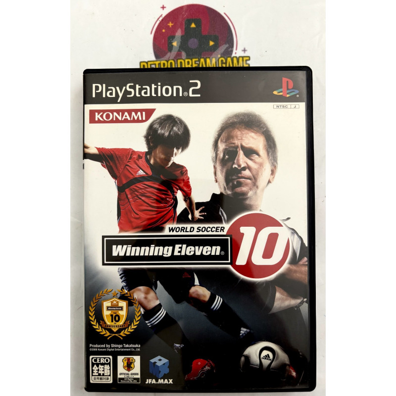 copy of Winning eleven 10 pour PS2 version japonaise
