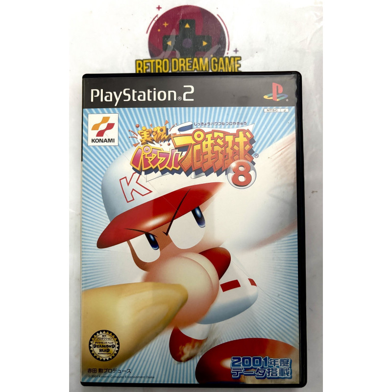 Jikkyou Powerful Pro Yakyuu 8 pour PS2 version japonaise