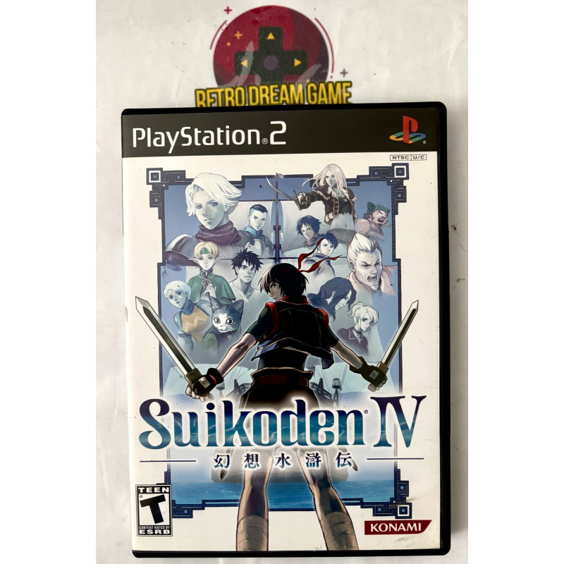 Suikoden IV pour PS2 version US