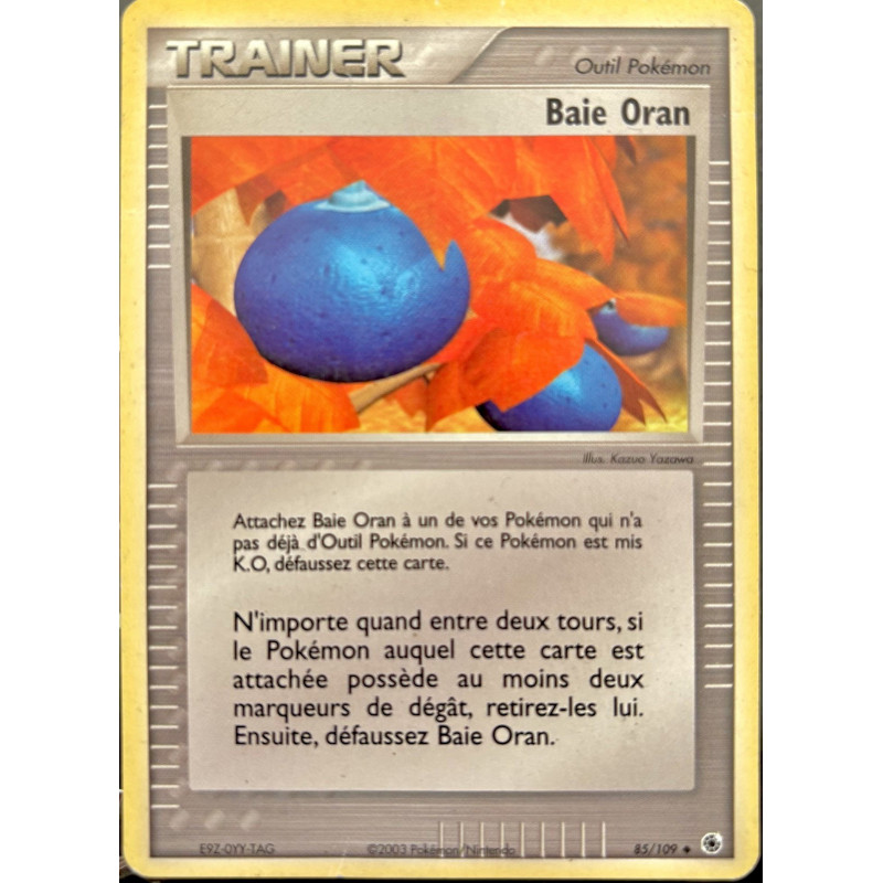 Nintendo Pokémon JCC Baie oran EX Rubis saphir  (85/109)