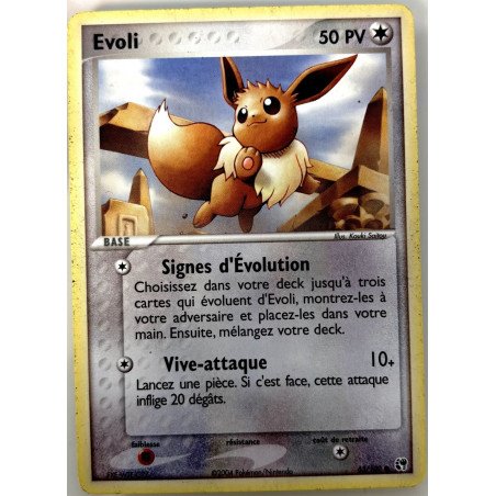 Nintendo Pokémon JCC Evoli EX Tempete de sable  (63/100)