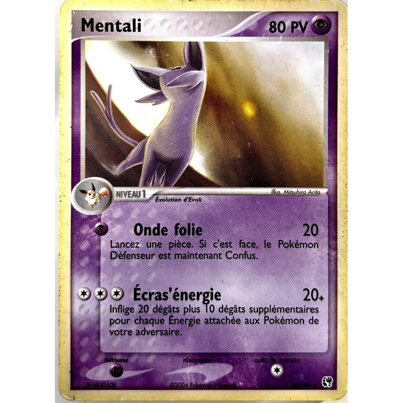 Nintendo Pokémon JCC Mentali EX Tempete de sable  (16/100)