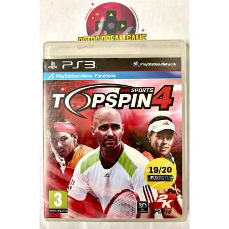 Top spin 4 pour Playstation 3
