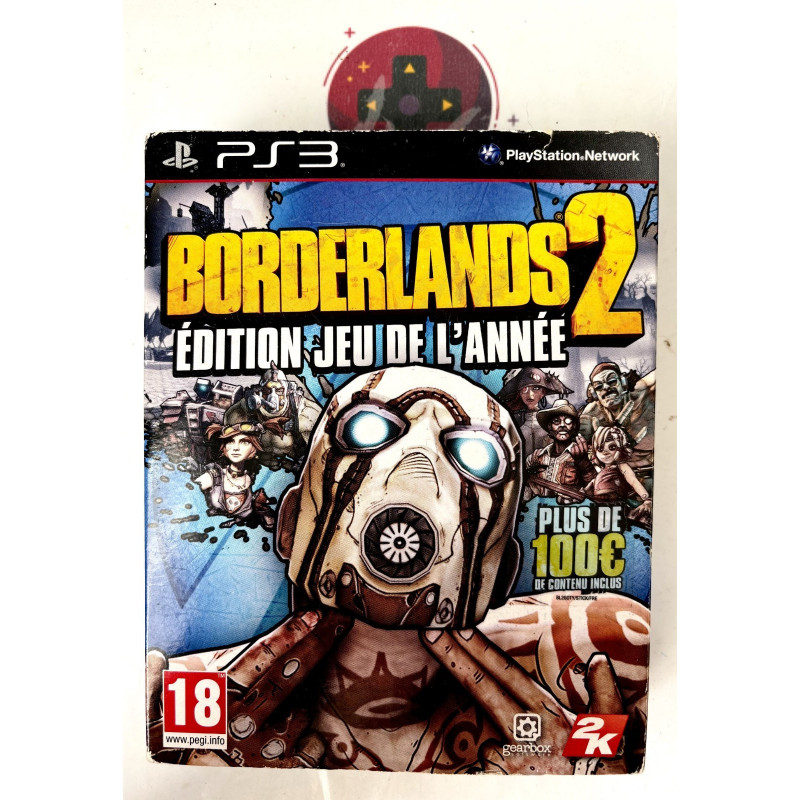 Borderlands 2 + borderlands 1 goty  pour Playstation 3