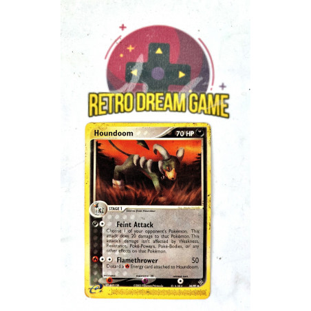 Nintendo Pokémon JCC Houndoom EX Dragons  (34/97)